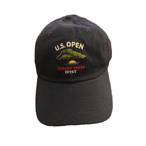 USGA Mens‎ Gray 121st US Open Golf Torrey Pines Baseball Cap Hat Adjustable NWT